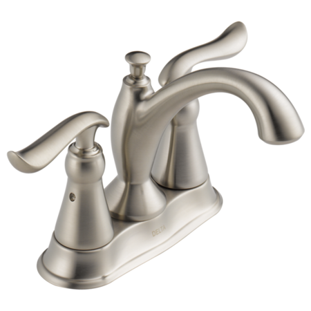 DELTA Delta Linden: Two Handle Tract-Pack Centerset Bathroom Faucet 2594-SSTP-DST